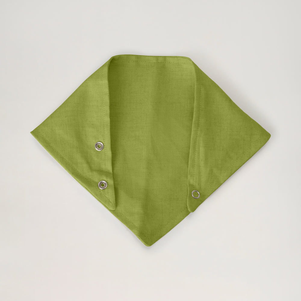 LINEN DROOL BIB- NEW!