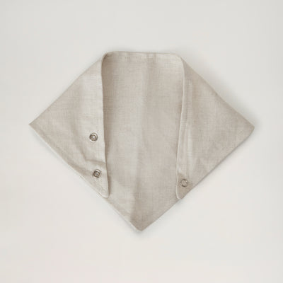 LINEN DROOL BIB- NEW!