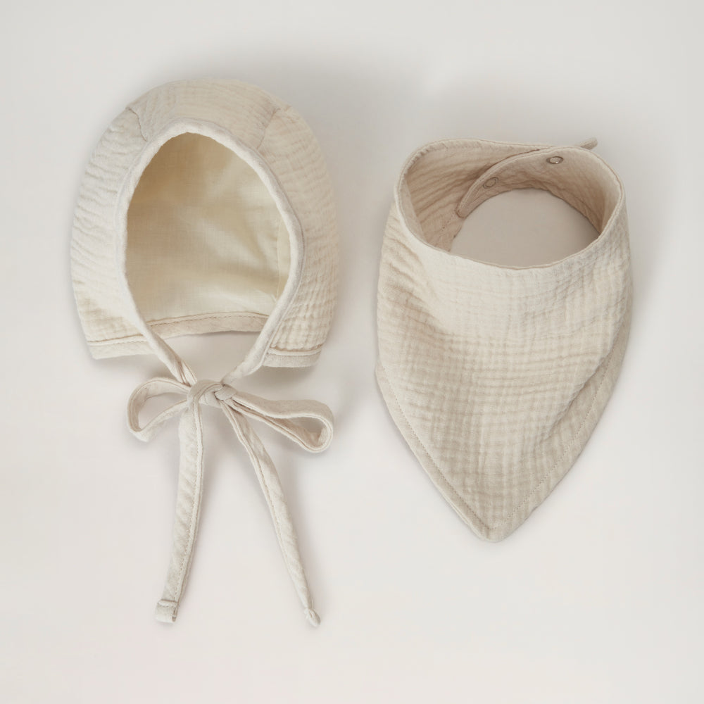 Muslin Drool Bib - New!